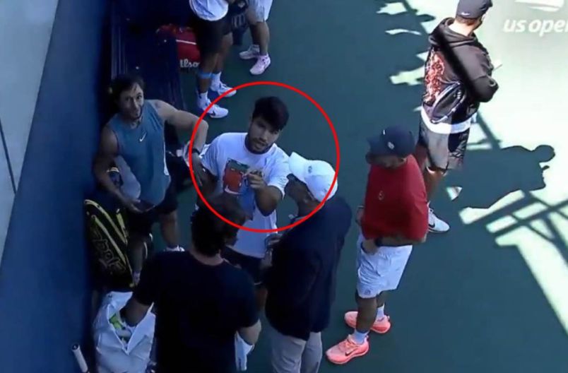 Alkaraz napravio haos na US Openu: Vikao i pokazivao u kameru, pobjesnio kad je vidio da ga snimaju