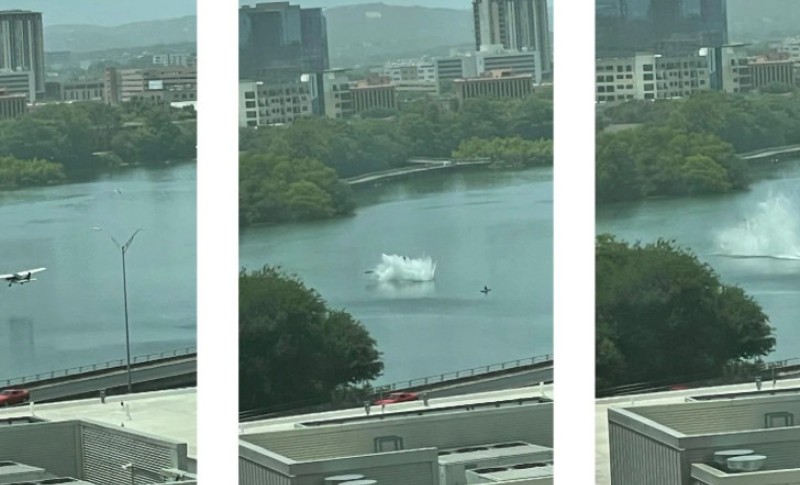 Drama imala srećan kraj! Mali avion se srušio u jezero, putnici prošli bez povreda VIDEO