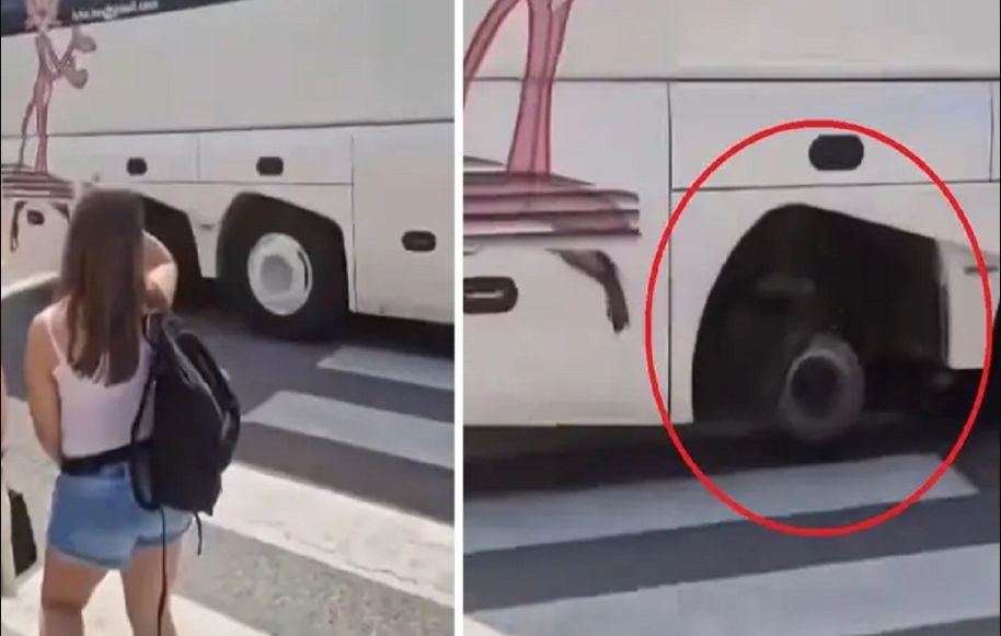 Maturante iz Zlatara u Španiju vozio autobus bez točka VIDEO