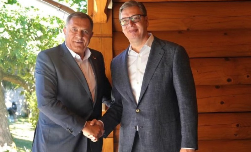 Važne teme za narod s obje strane Drine! Sastali se Dodik i Vučić, evo o čemu su razgovarali FOTO