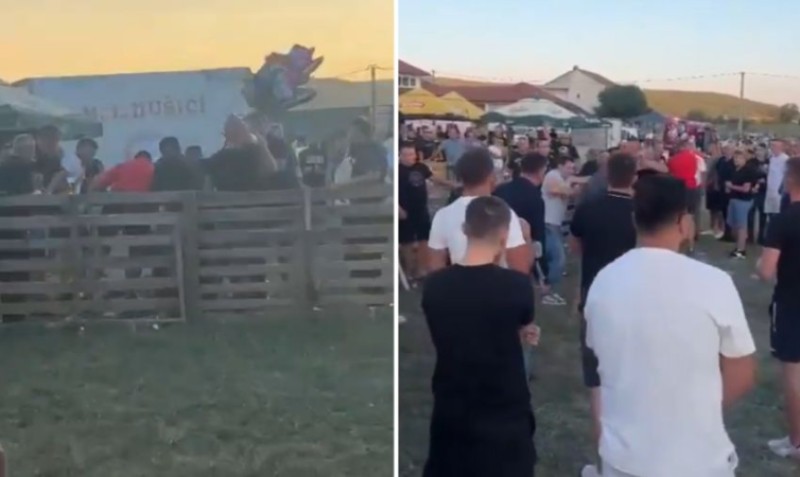 Tuča na koridi u BiH: Potukli se zbog neisplaćene oklade na borbu bikova VIDEO