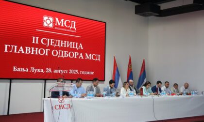 Glavni odbor Mladih SNSD-a usvojio deklaraciju: Podrška održavanju referenduma u Srpskoj