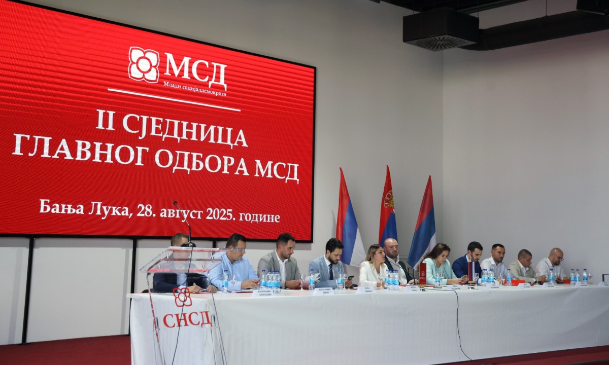 Glavni odbor Mladih SNSD-a usvojio deklaraciju: Podrška održavanju referenduma u Srpskoj