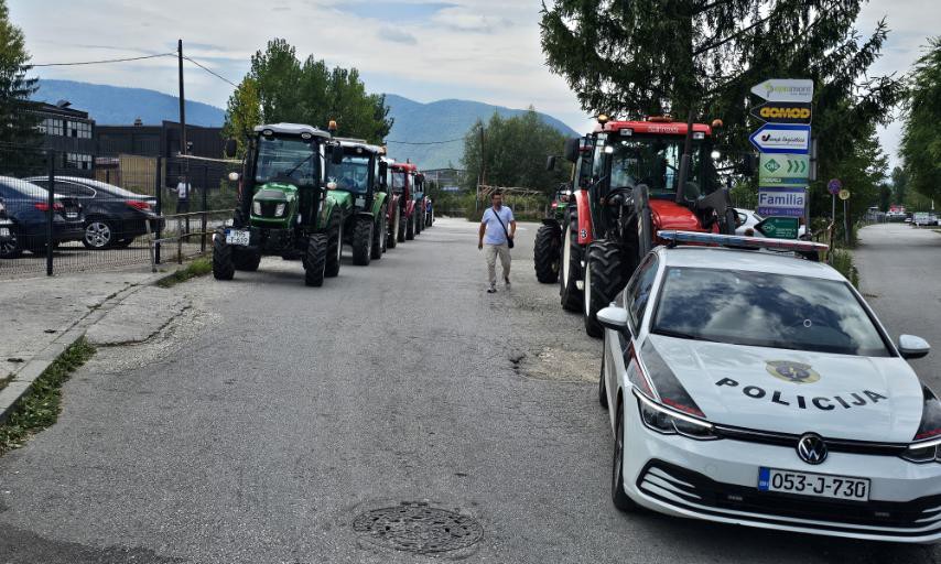 Policija spriječila protestno okupljanje poljoprivrednika u BiH: “Prepali su se nas”