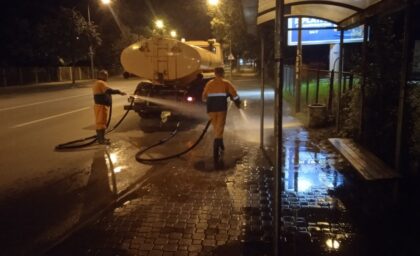 Održavanje javne higijene u Banjaluci: “Pranje ulica se odvija u kontinuitetu”