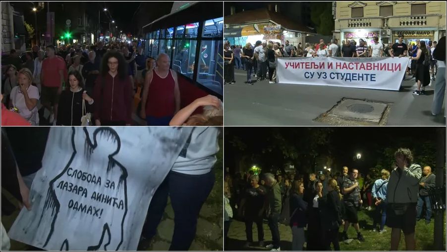 I večeras protesti u više gradova u Srbiji