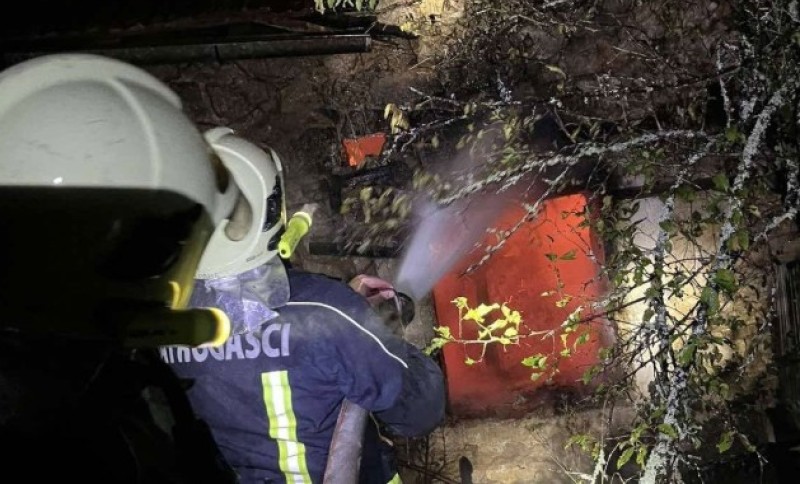 Izgorjela kuća kod Ribnika: Posljedica srećom samo veća materijalna šteta