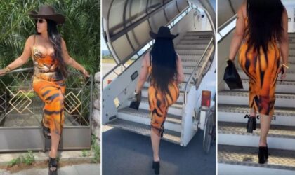 Seka Aleksić se utegla u “divlju” haljinu, smršala i odmah pokazala atribute: Dekolte jedva obuzdala