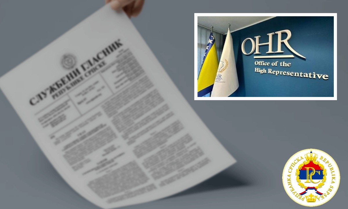 “Visoki predstavnik” u preambuli! Lukić: Što Sekretarijat dostavi, mi moramo objaviti