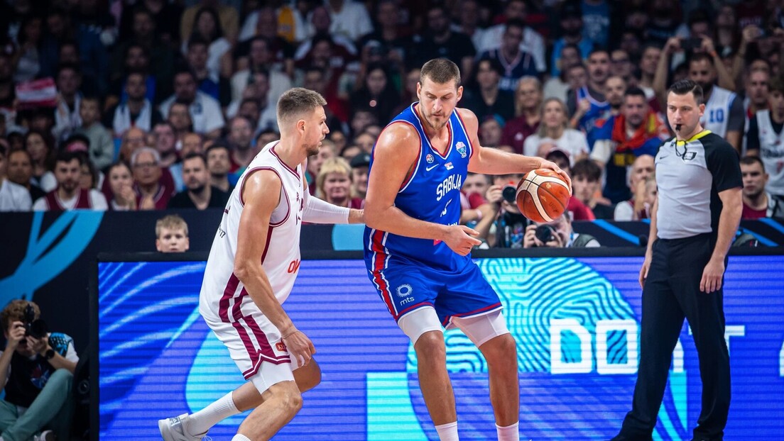 Treća utakmica i treća pobjeda Srbije: Letonija osjetila moć Jokića