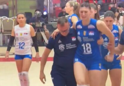 Suze za kraj: Oglasio se doktor reprezentacije Srbije nakon povrede Tijane Bošković