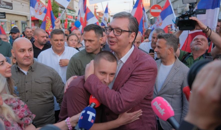 Vučić sa skupa protiv blokada: Dijalog je najvažniji