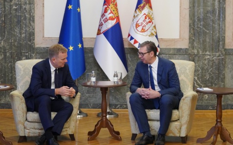 Vučić sa Sorensenom: Dijalog vratiti na obavezu formiranja ZSO i zaštitu prava Srba na KiM