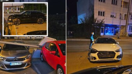 Policija o udesu u Banjaluci: Slovenka za volanom poršea imala dva promila VIDEO