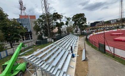 Radovi na Gradskom stadionu! Zeljković: Borac nastavlja da raste na terenu i van njega