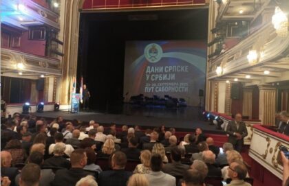 Svečano u Beogradu: Počela manifestacija “Dani Srpske u Srbiji”