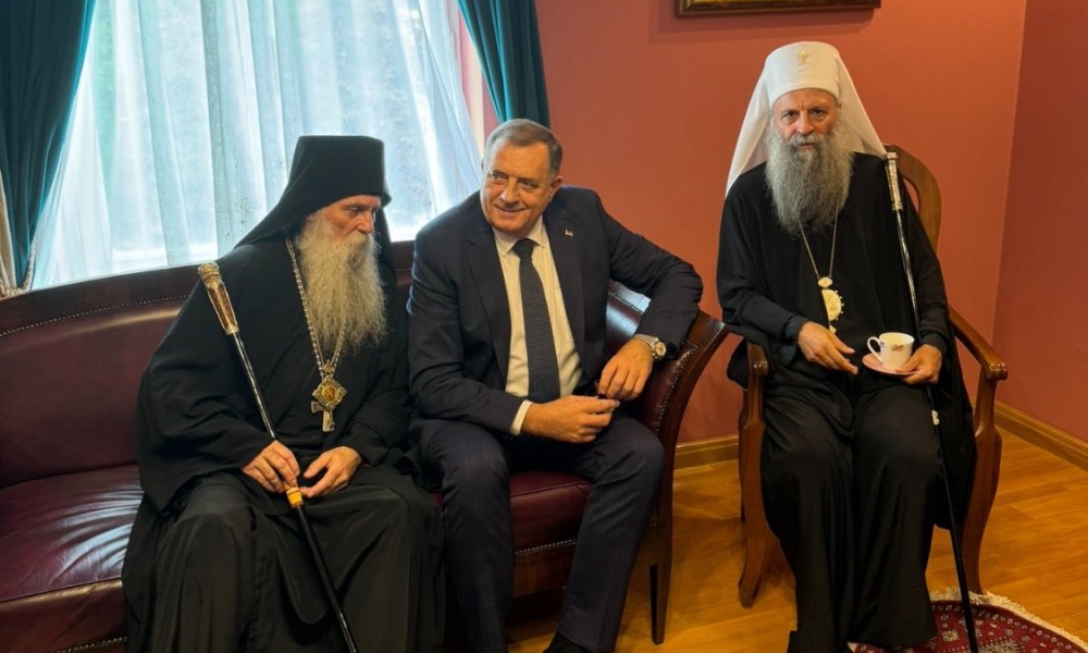 Dodik poslao poruku iz Pakraca: Ljubav srpskog naroda prema crkvi jača od svakog neprijatelja