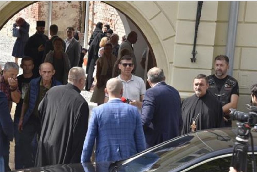 Dodik stigao u Pakrac: Osveštan obnovljeni Saborni hram Svete Trojice