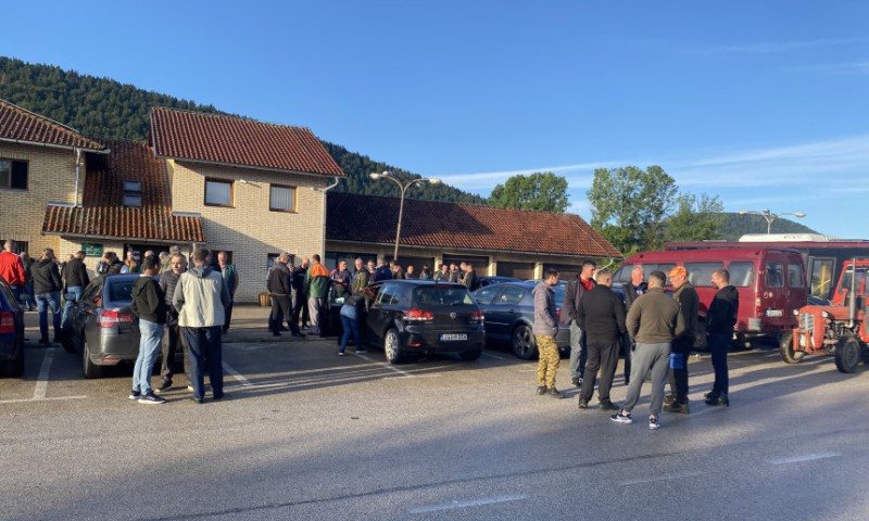 Imaju samo jedan zahtjev: Šumari u Driniću ponovo štrajkuju