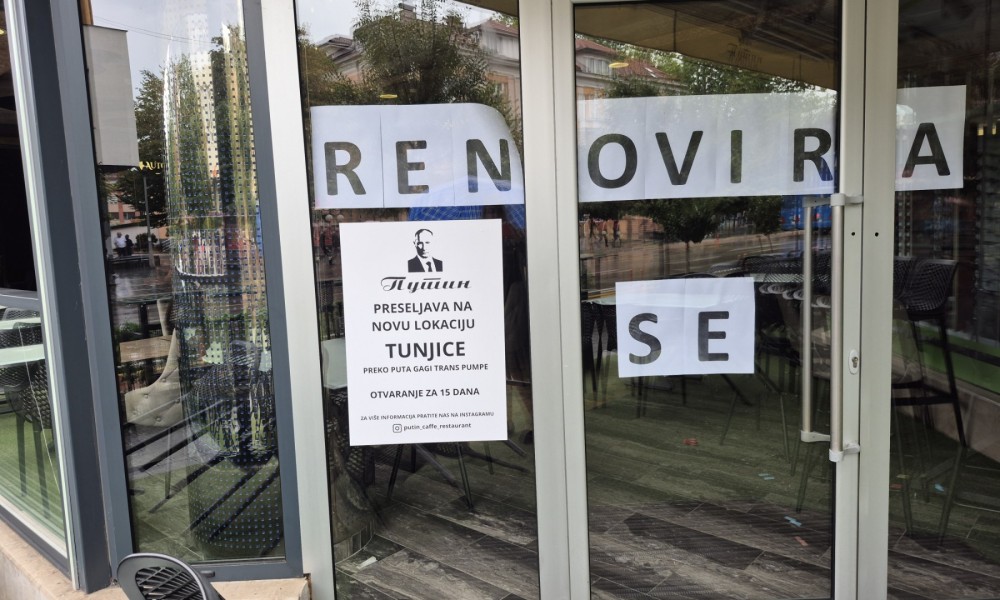 Putin “seli” na Tunjice: Evo ko ga mijenja u centru Banjaluke FOTO
