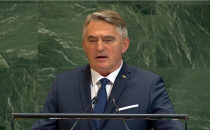Komšić se obratio na Generalnoj skupštini UN: Govorio o svjetskim krizama