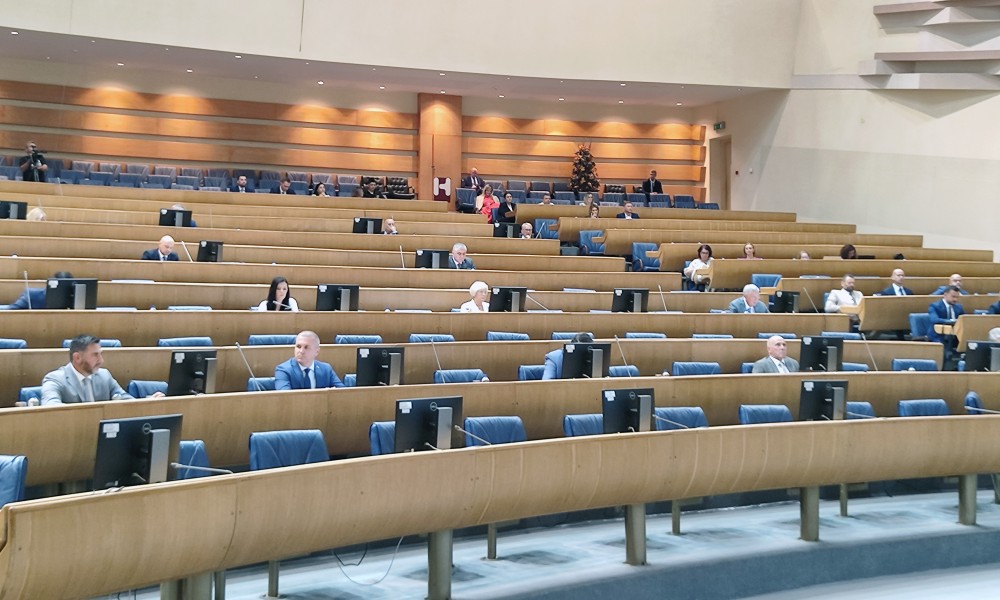 Budžet nije prošao parlament: Vraćen Predsjedništvu na doradu