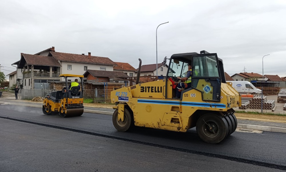 Prije roka: Rekonstrukcija raskrsnice magistralnog puta Banjaluka-Prijedor FOTO