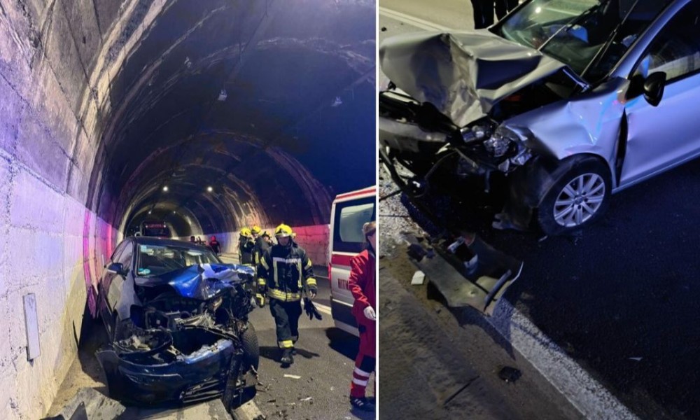 Nezgoda u tunelu Salakovac: Tri osobe povrijeđene, saobraćaj i dalje obustavljen