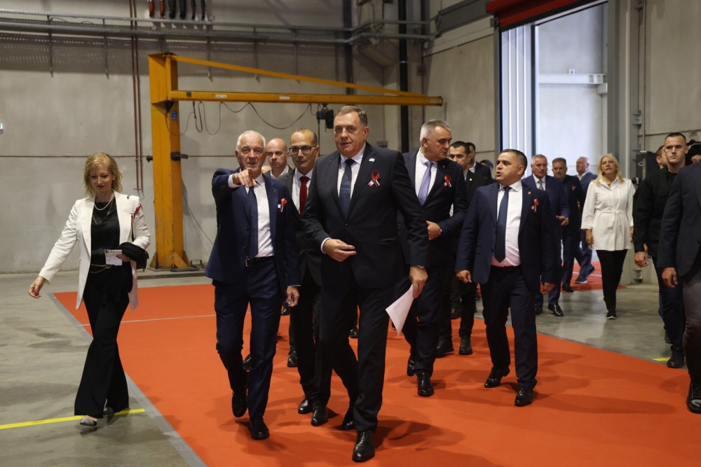 Dodik na otvaranju livnice u Aleksandrovcu: Iza čovjeka ne ostaju priče, nego djela