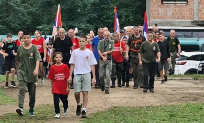 Učesnici marša “Stazama egzodusa” stigli u Stog: Najmlađi učesnik četvorogodišnji Grigorije