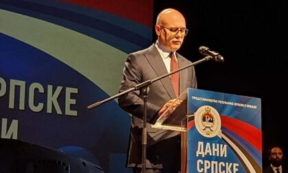 Vučević na manifestaciji: Srbija i Srpska stoje zajedno kao jedno srce