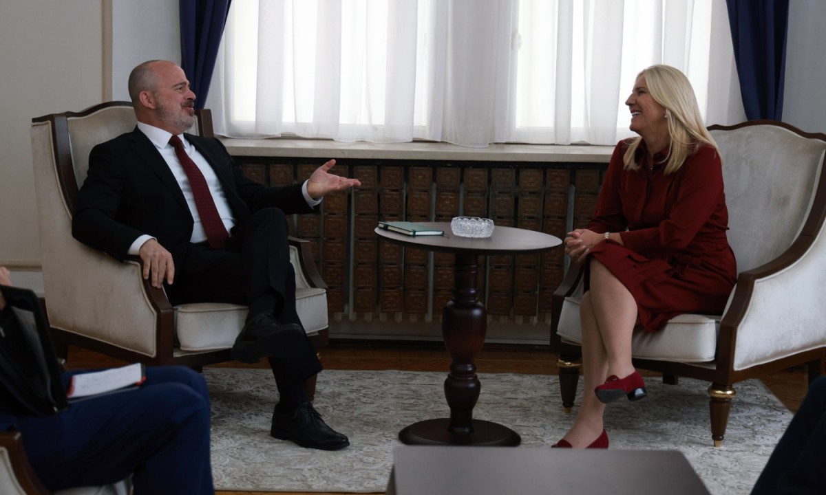 Cvijanovićeva na sastanku sa Ginkelom:  Puna podršku mirovnoj politici predsjednika SAD