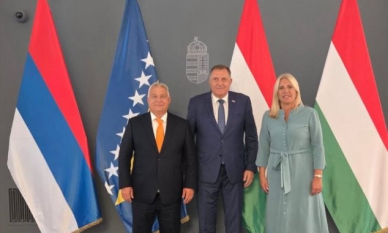 Sastanak u Budimpešti: Dodik i Cvijanovićeva sa Orbanom