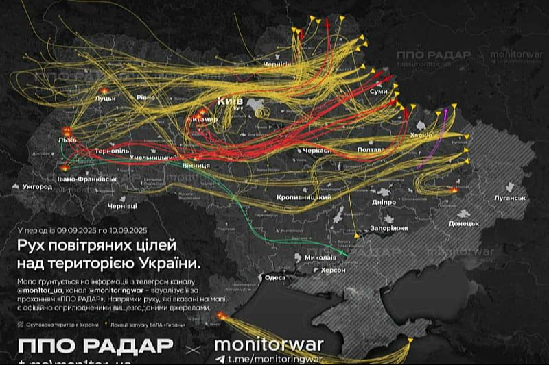 Masovni napad Rusije na Ukrajinu: Kako su dronovi završili u Poljskoj
