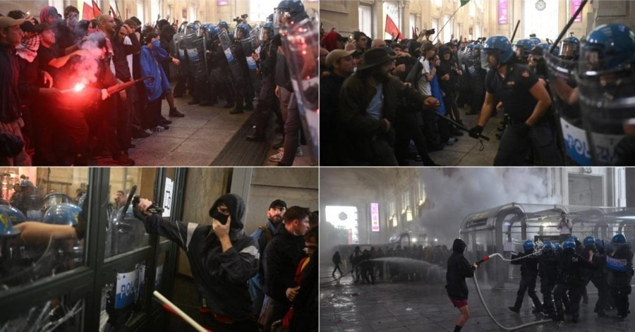 Veliki marševi u Italiji: Generalni štrajk i masovni protesti paralisali gradove i prevoz
