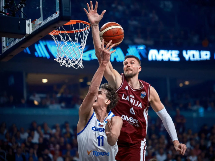 Bankijevi izabranici savladali Češku: Košarkaši Letonije u osmini finala EP