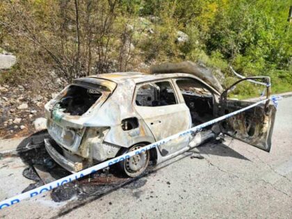 Tragedija u Mostaru: Preminuo taksista kome se zapalio auto tokom vožnje