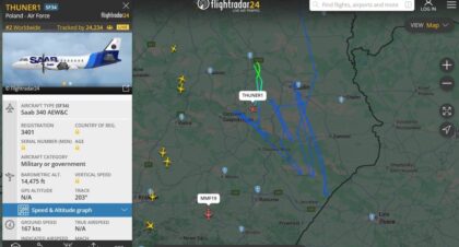NATO avioni na nebu Poljske: Pokrenute odbrambene procedure