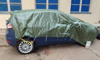 Zapaljen automobil Nebojše Vukanovića: Vozilo prevezeno u krug PU Trebinje