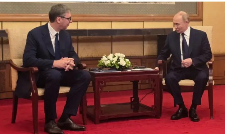 Brojne teme: Sastali se Putin i Vučić VIDEO