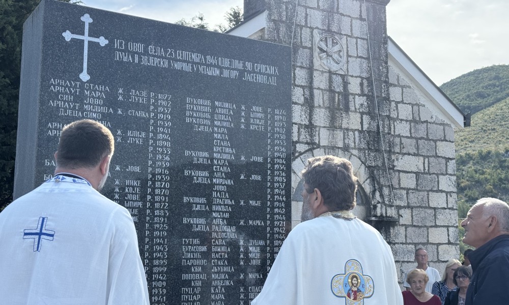 Jedino srpsko selo na jugu Hrvatske: Obilježena 81. godina od stradanja naroda