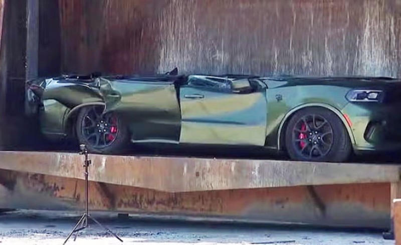 “Nećemo to tolerisati” Policija smrskala skupocjeni automobil nesavjesnog vozača