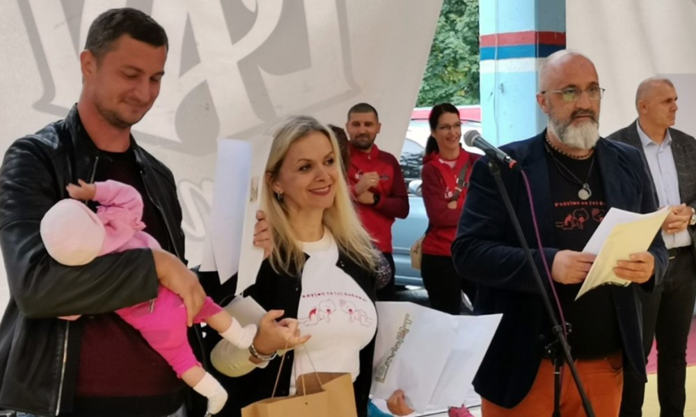 Susret beba u Doboju: Primjetan trend rasta višečlanih porodica