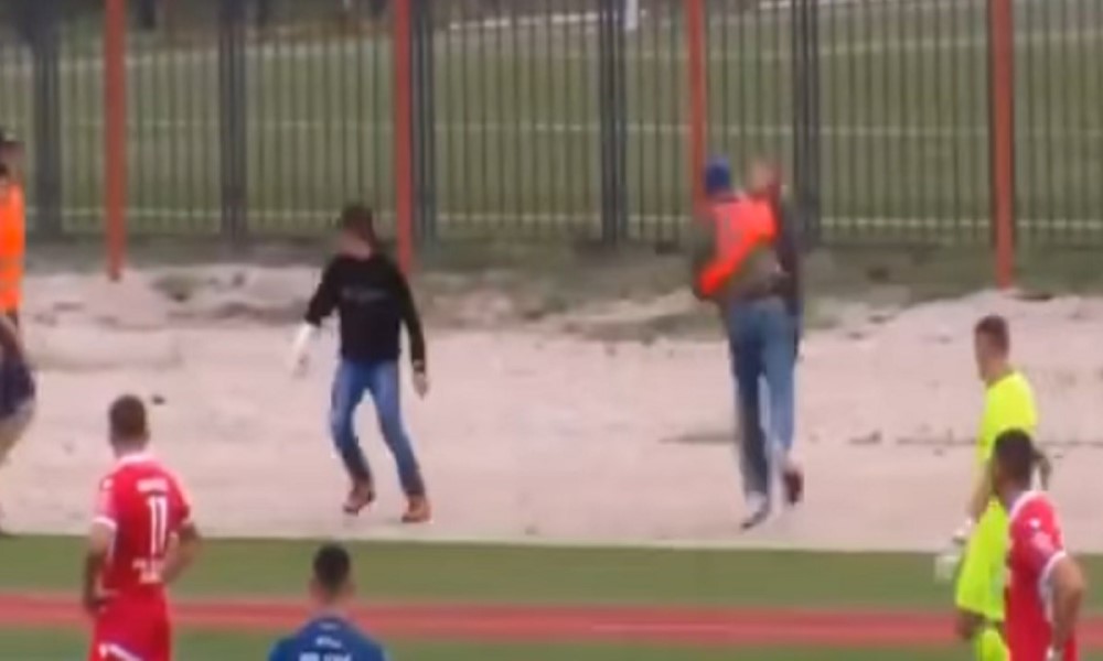 Pojavio se snimak: Potukli se huligani na meču između Sloge i Željezničara VIDEO