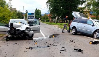 Povrijeđeno pet osoba: Policija se oglasila o udesu u Vrbanjcima