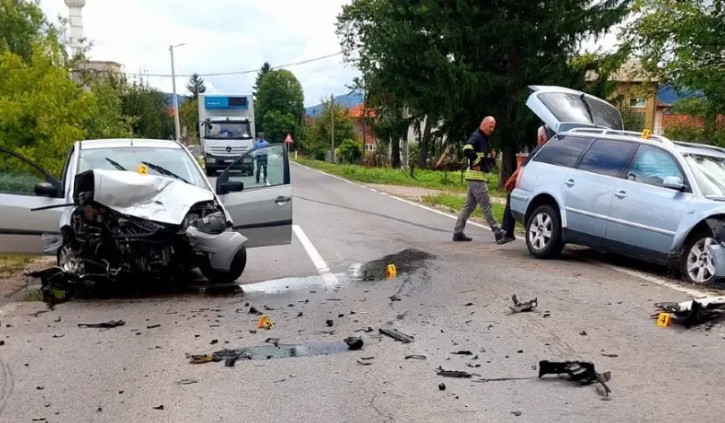 Povrijeđeno pet osoba: Policija se oglasila o udesu u Vrbanjcima
