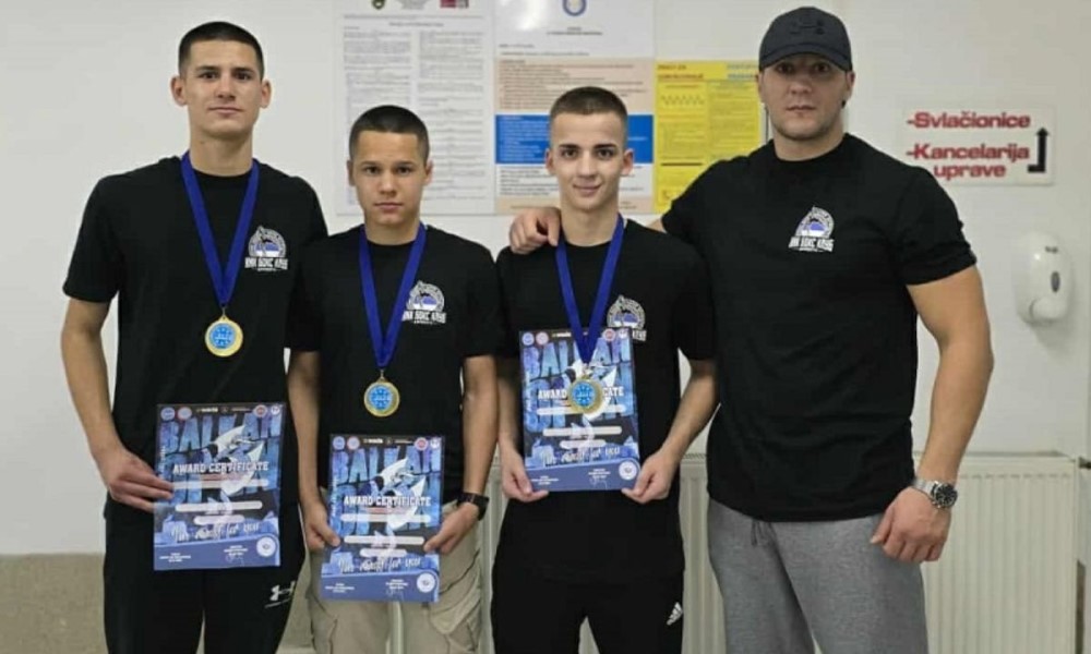 Ponos grada: Drvenćani osvojili tri zlatne medalje na Balkan openu