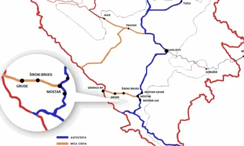 Projekat “težak” stotinu miliona: BiH dobija nove kilometre brze ceste prema Hrvatskoj