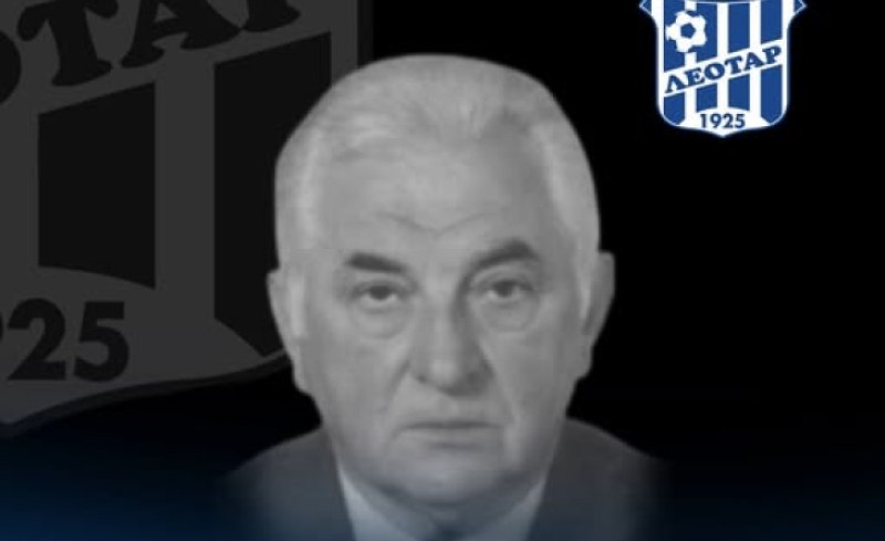 Klub uveo u elitu jugoslovenskih drugoligaša: Umro bivši predsjednik Leotara