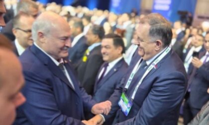 Srdačan susret: Dodik u Minsku sa Lukašenkom i Sijartom FOTO